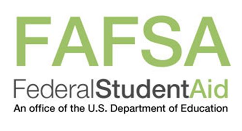 FAFSA logo - Federal Student Aid - an office of the U.S. Department of Education